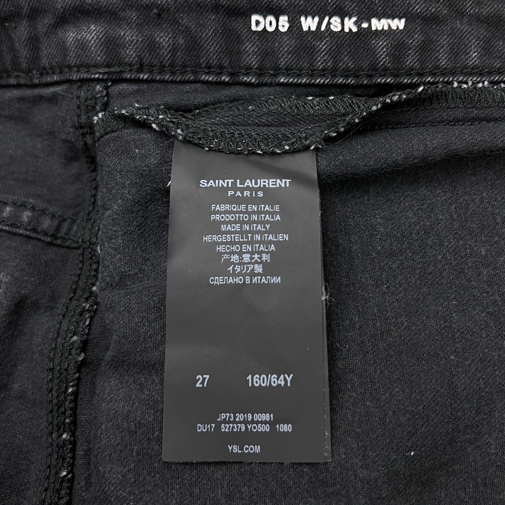SAINT LAURENT Black Skinny Jeans - Picture 11 of 15